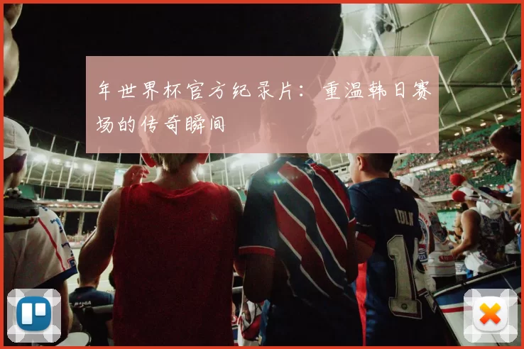 年世界杯官方纪录片：重温韩日赛场的传奇瞬间